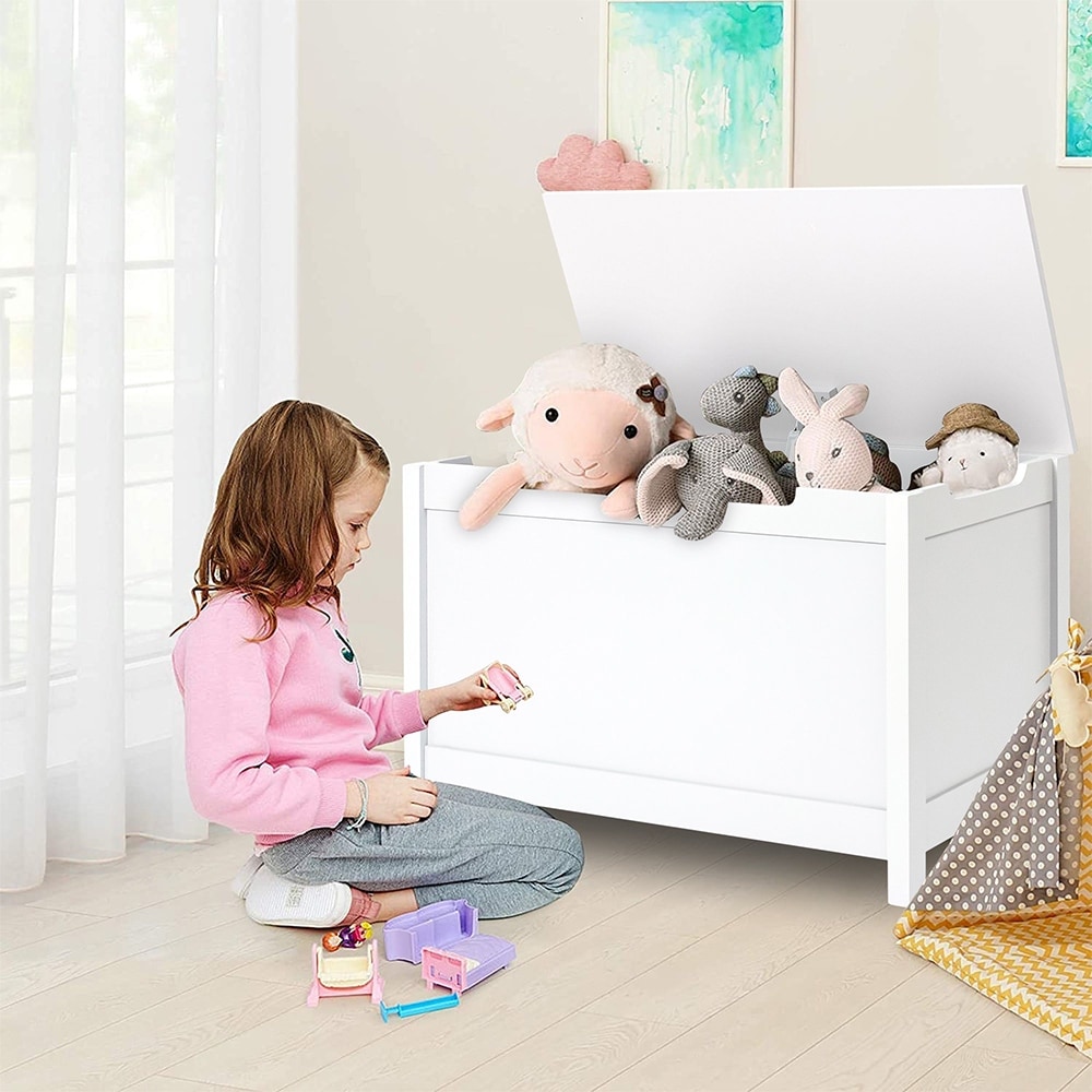 Toy box online and bench